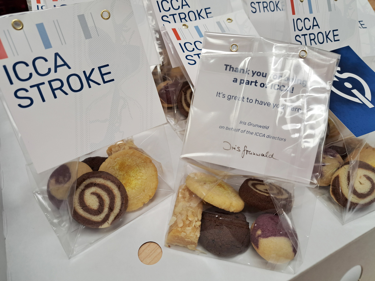 Kekse mit Branding Messe-GiveAway Kekse mit Branding Messe-GiveAway