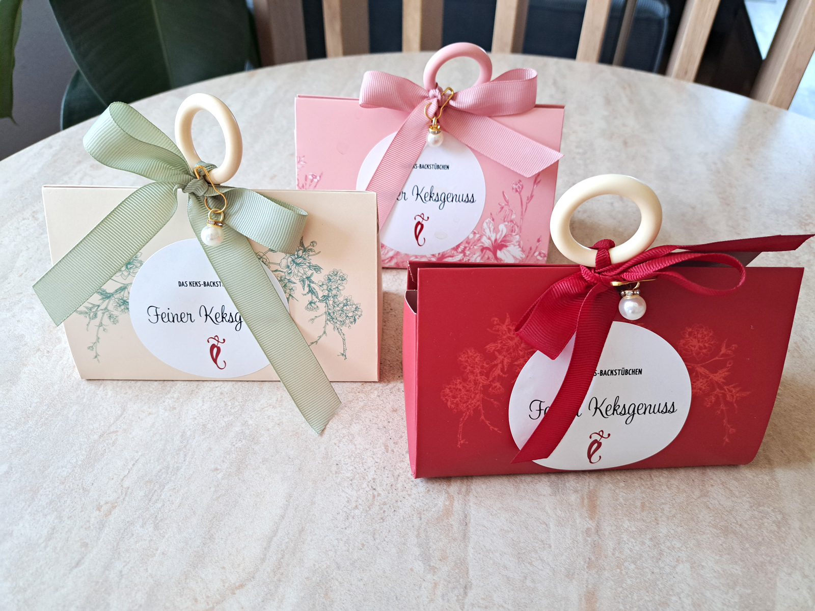 Keks-Geschenktäschchen Keks-Geschenktäschchen