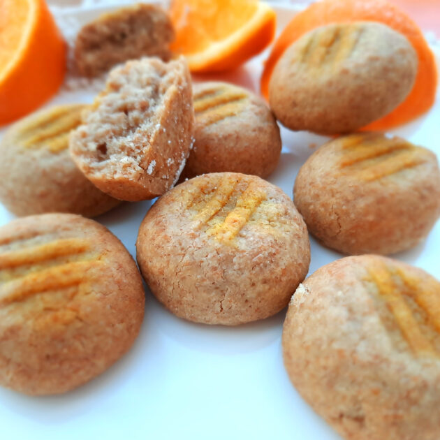 Vollkorn-Orangen Cookie